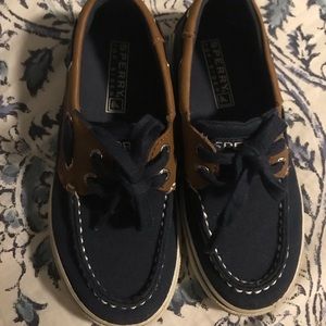 Sperrys boy shoes